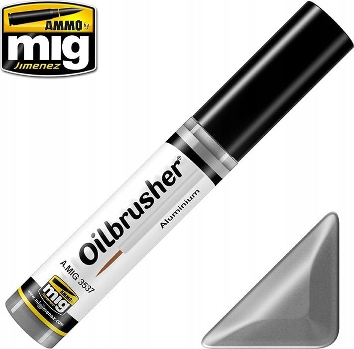 Vallejo Ammo: Oilbrusher - Aluminium (10 ml)