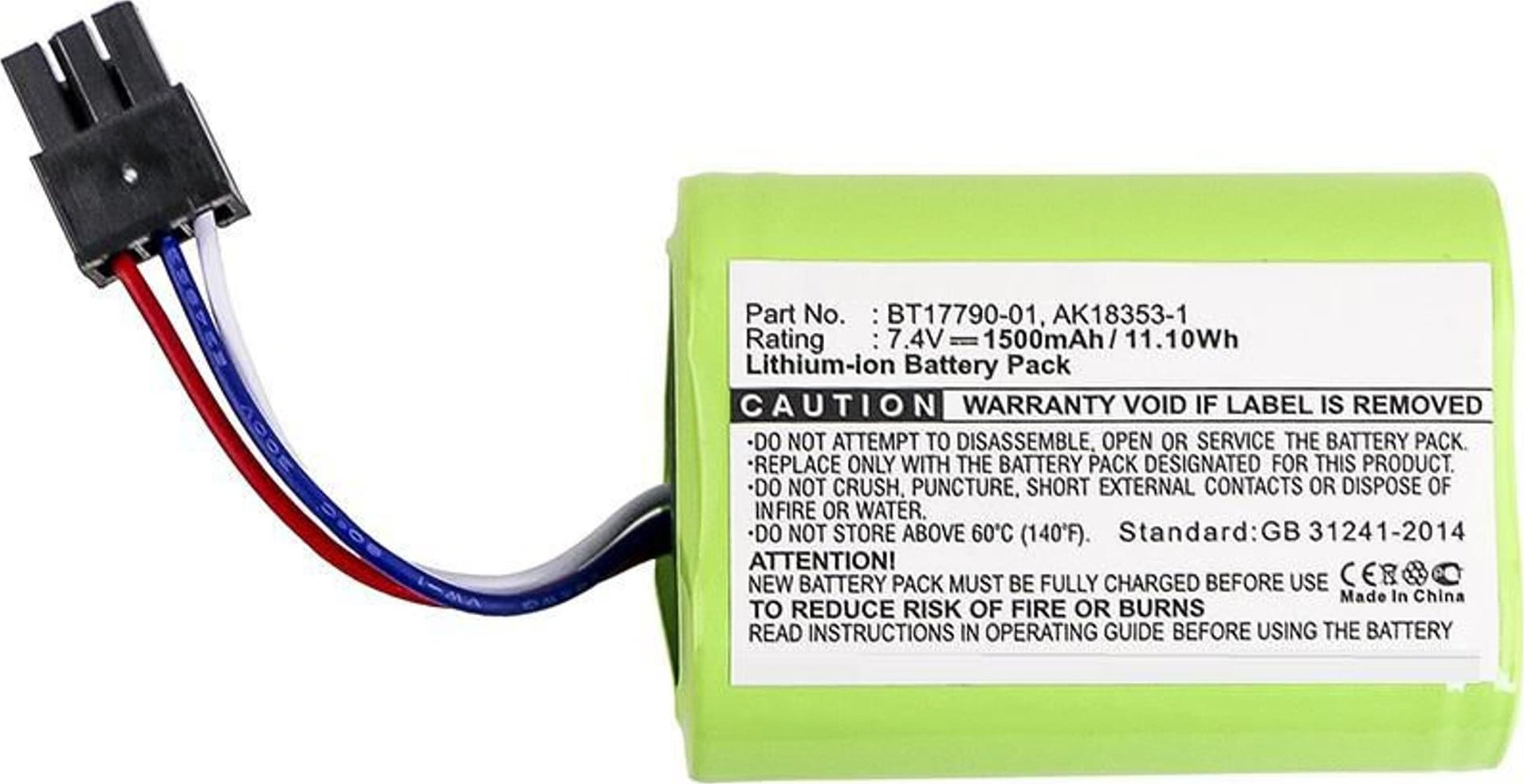 CoreParts Battery for Comtec Scanner