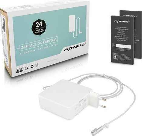 Zasilacz do laptopa Movano 85 W, Magsafe, 4.6 A, 18.5 V (ZZ/AP18546)