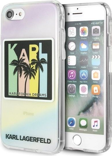 Karl Lagerfeld Etui KLHCI8IRKD iPhone 7/8 białe