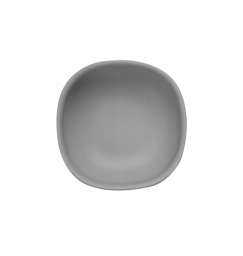 Kūdikio silikoninis dubenėlis BabyTrold Markland, pilkas