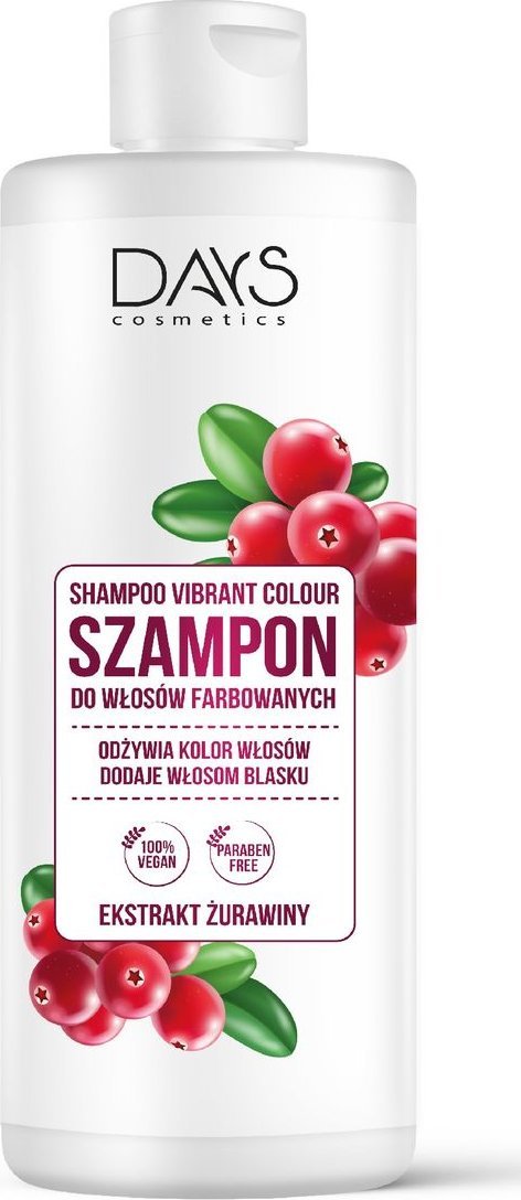 Swit Days cosmetics szampon do włosów z extaktem z żurawiny