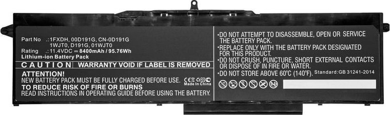 Bateria CoreParts CoreParts MBXDE-BA0202 części zamienne do notatników Bateria
