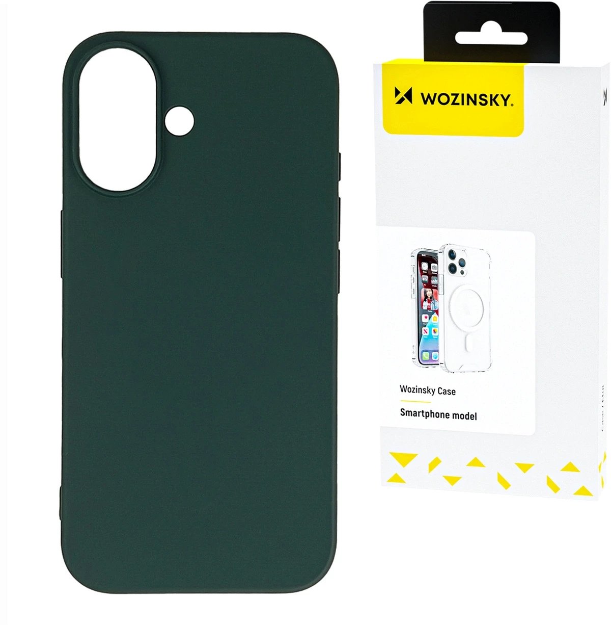 SILIKONOWE ETUI WOZINSKY SILICONE CASE NA SAMSUNG GALAXY S25 - ZIELONE