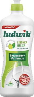 Ludwik PŁYN DO NACZYŃ DUET ŚWIEŻOŚCI LIMONKA Z MELISĄ 900g