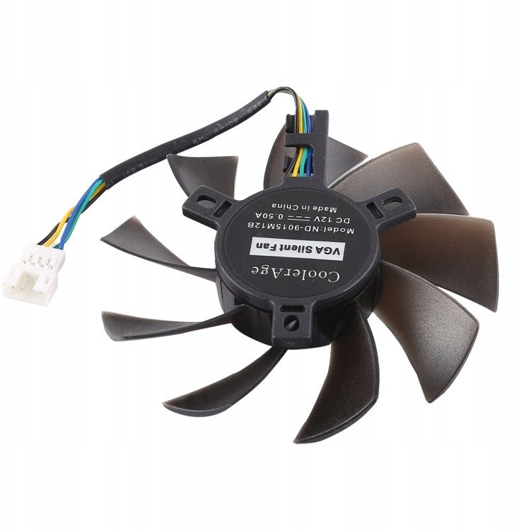 Wentylator GTX 560Ti 580 670 1050 1060 1070 85mm