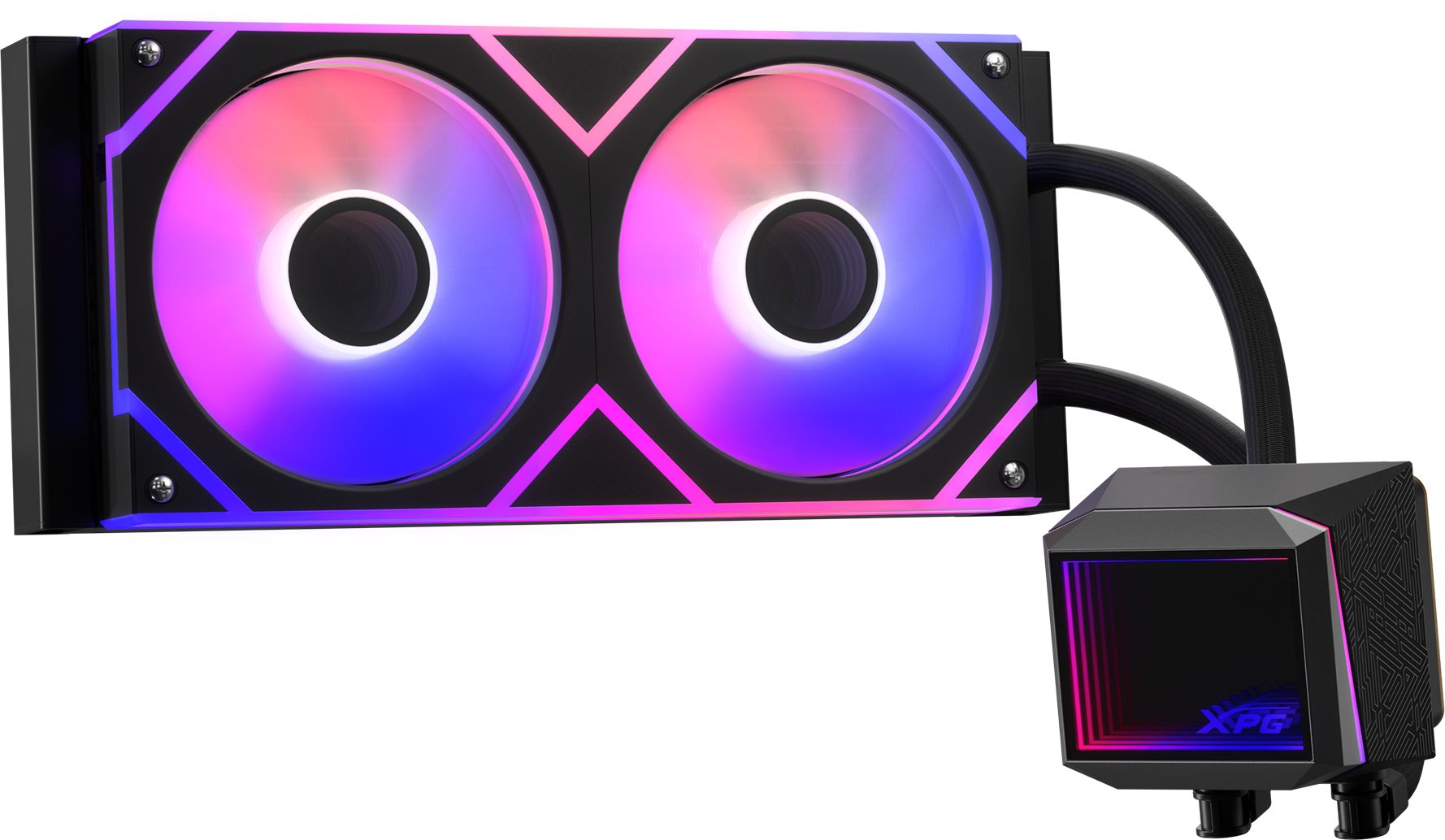 WAK XPG LEVANTE II 240 (2*120mm ARGB Fan) schwarz retail