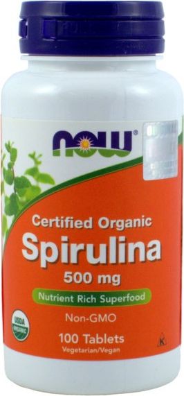 NOW Foods NOW Foods Spirulina 100 tabl. - NOW/115