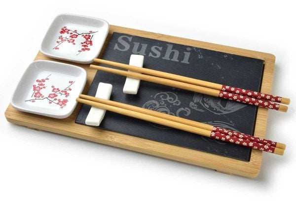ZESTAW DO SERWOWANIA SUSHI DLA 2 OSÓB HTXD9852
