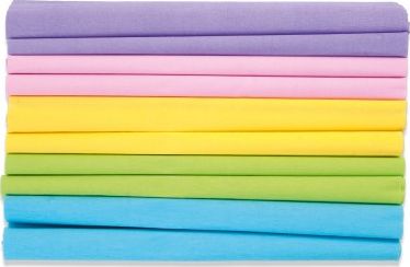 Happy Color Bibuła marszczona 25x200cm mix pastelowy 10szt.