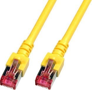 EFB Patchkabel RJ45 Cat.6 10,0 Meter 2x RJ45 PIMF gelb - K5511.10