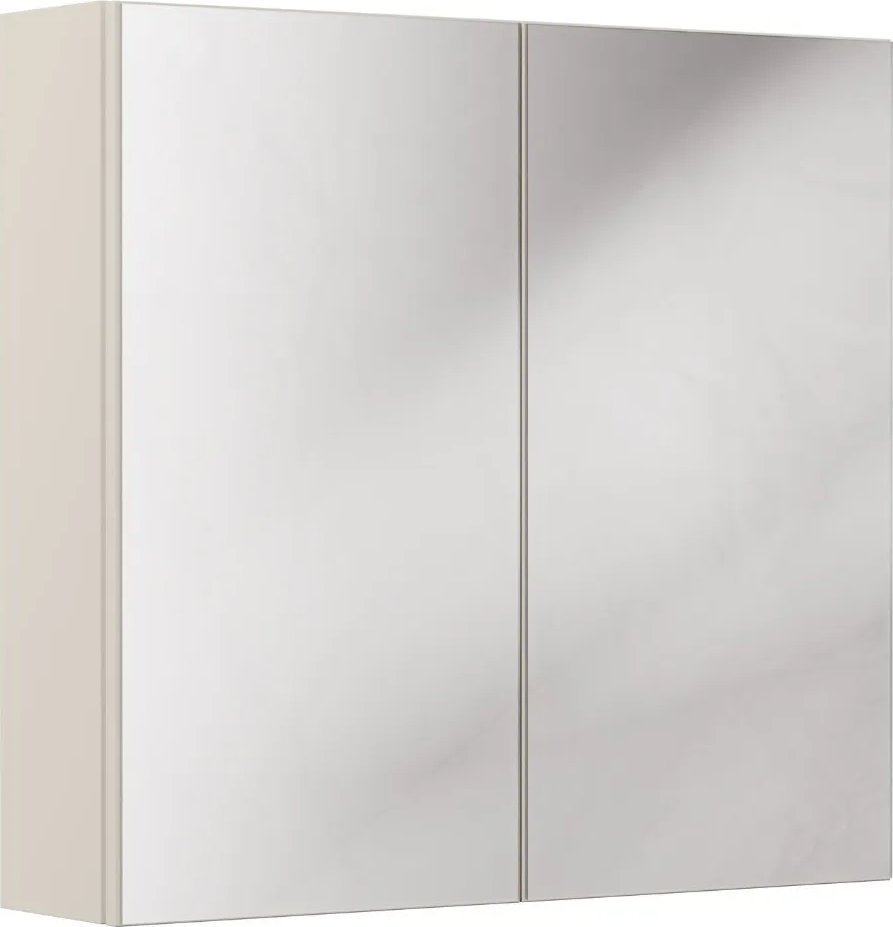 Szafka łazienkowa BELLA CASHMERE 84-80-2D 80cm kaszmirowa z lustrem COMAD