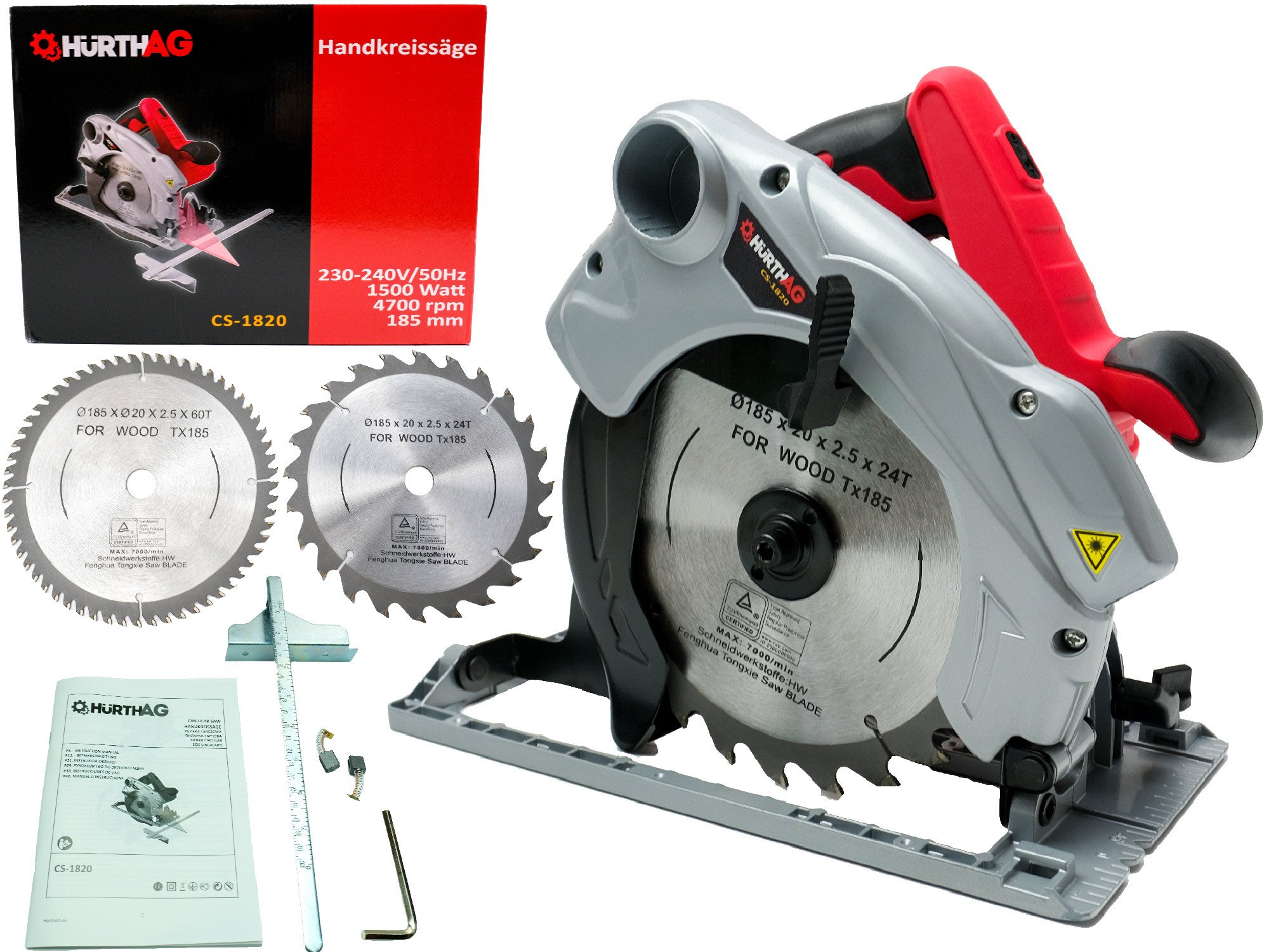 Pilarka tarczowa HurthAG CS-1820 1810 W 185 mm