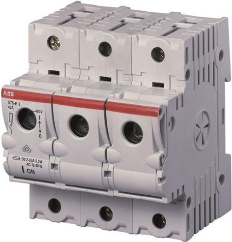 ABB Rozłącznik bezpiecznikowy 3P 63A D02 ILTS-E3 (2CDE103001R1901)