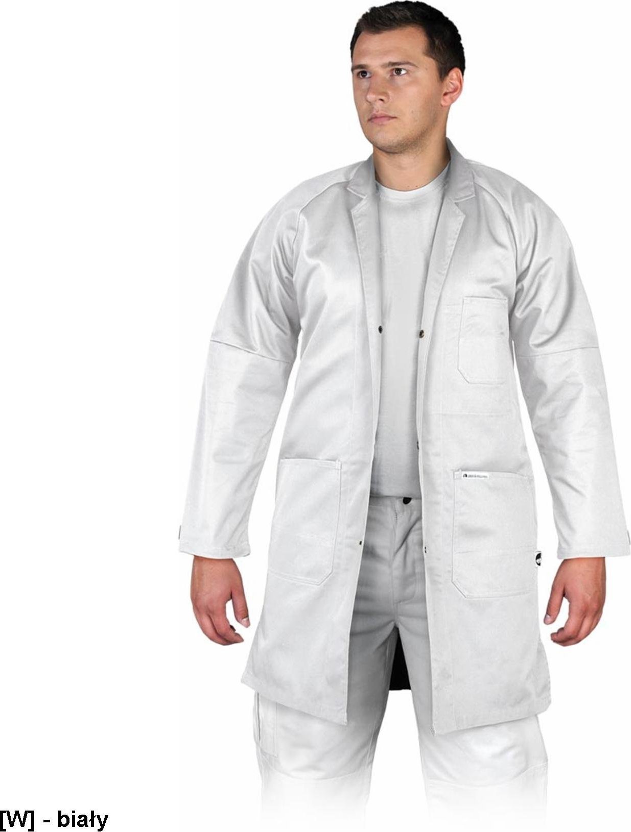 R.E.I.S. LH-COATER - Fartuch ochronny - odzież ochronna - biały 3XL