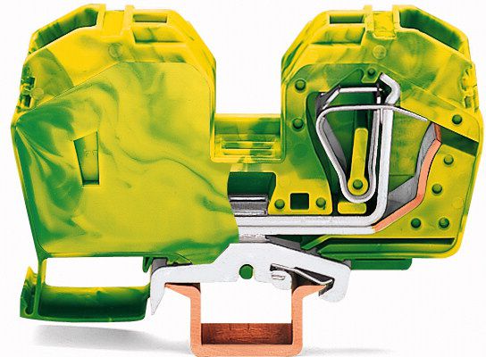 Wago Złączka 2-przewodowa 35mm2 żółto-zielona (285-637)