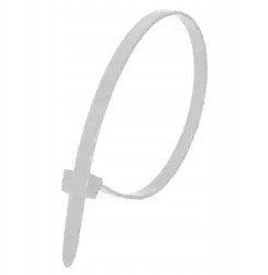Wielorazowe opaski zaciskowe białe 7,4x450mm, 50szt
