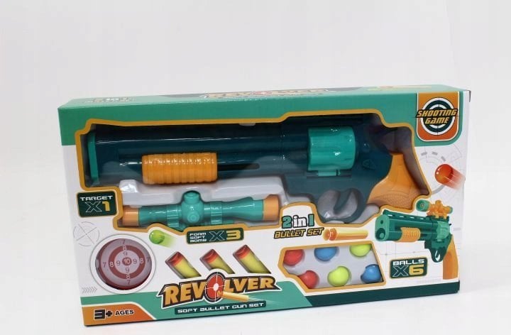 Usams Pistolet na miękkie naboje i piłeczki 2022-2 10123