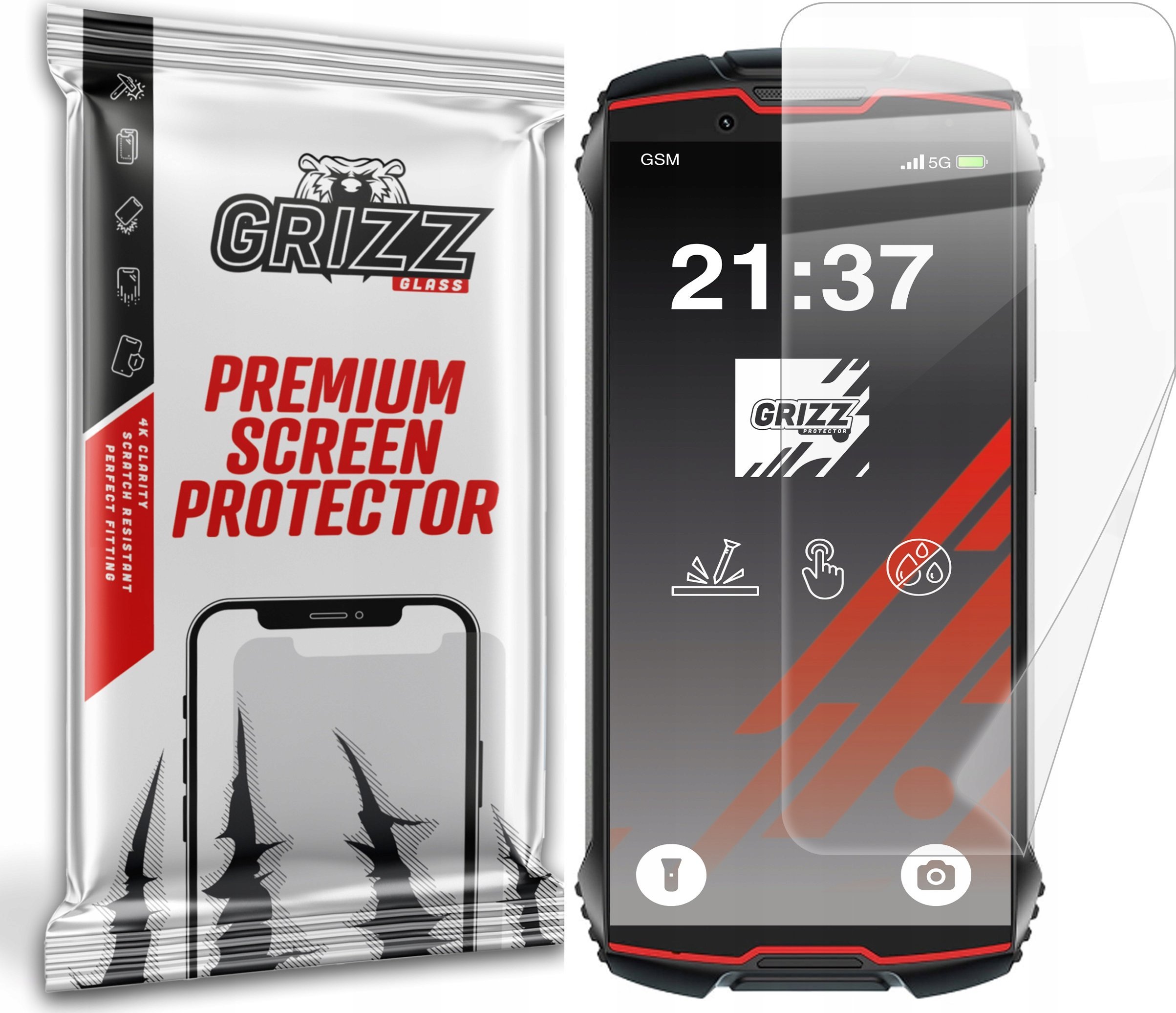 Folia ceramiczna GrizzGlass CeramicFilm do Cubot King Kong Mini 2 Pro