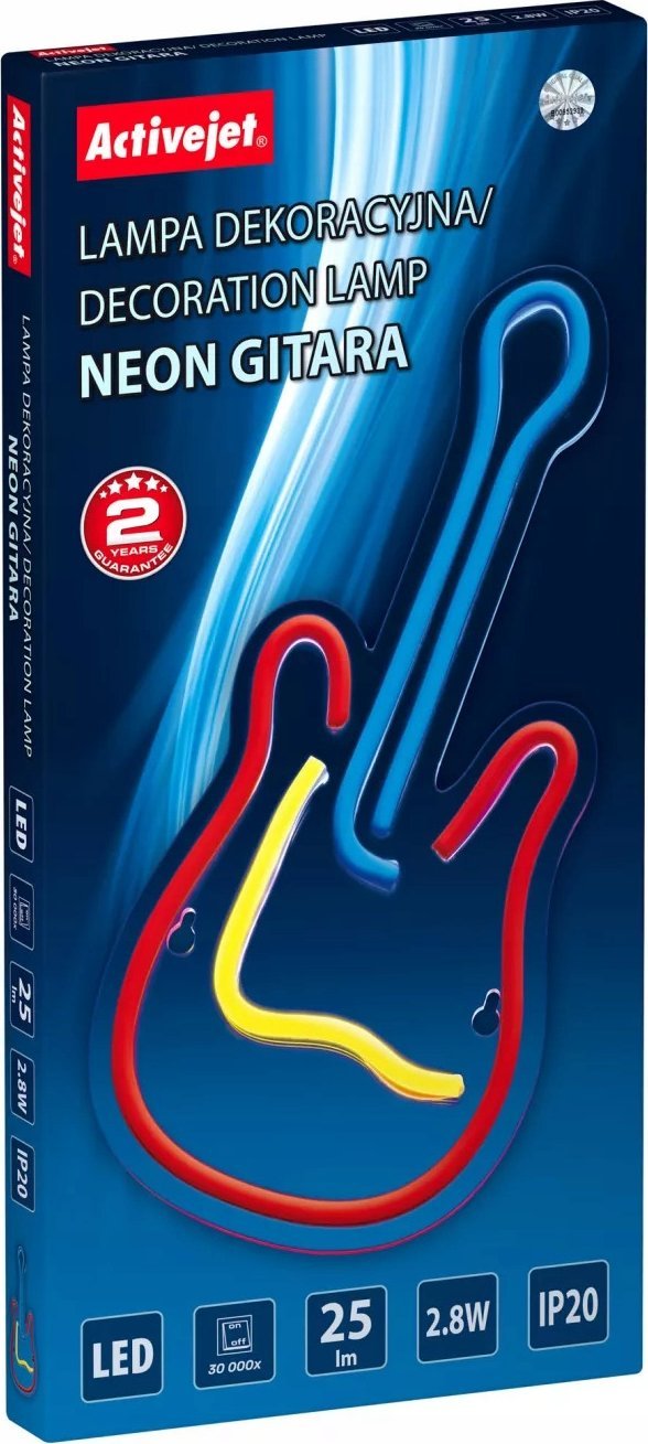 Dekoracja świąteczna Activejet Neon LED Activejet AJE-NEON GITARA