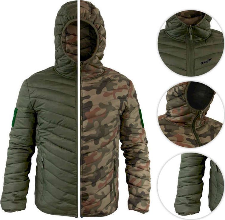 Kurtka męska Texar Texar Kurtka Dwustronna Reverse Olive-PL Camo L