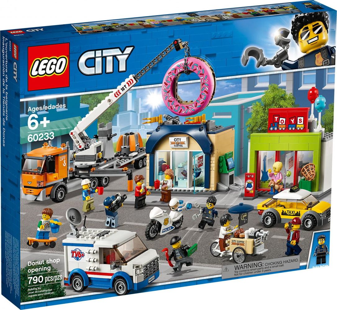 LEGO City Otwarcie sklepu z pączkami (60233)