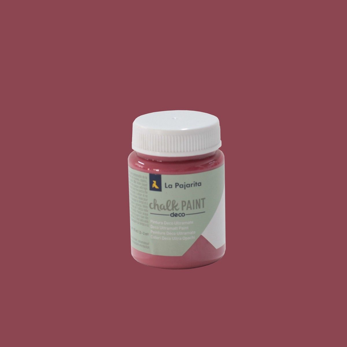 La Pajarita Farba Kredowa 75 ml Truskawkowe Boho