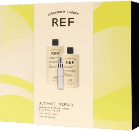 Gift Box Set Ref Stockholm: Ultimate Repair, Sulfates-Free, Hair Shampoo, Repairing & Strengthening, 285 ml + Ultimate Repair, Sulfates-Free, Hair Con