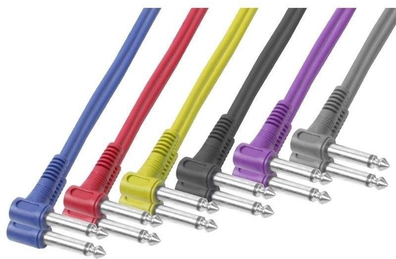 Zestaw 6 kabli Jack MONO PD Conenex one size