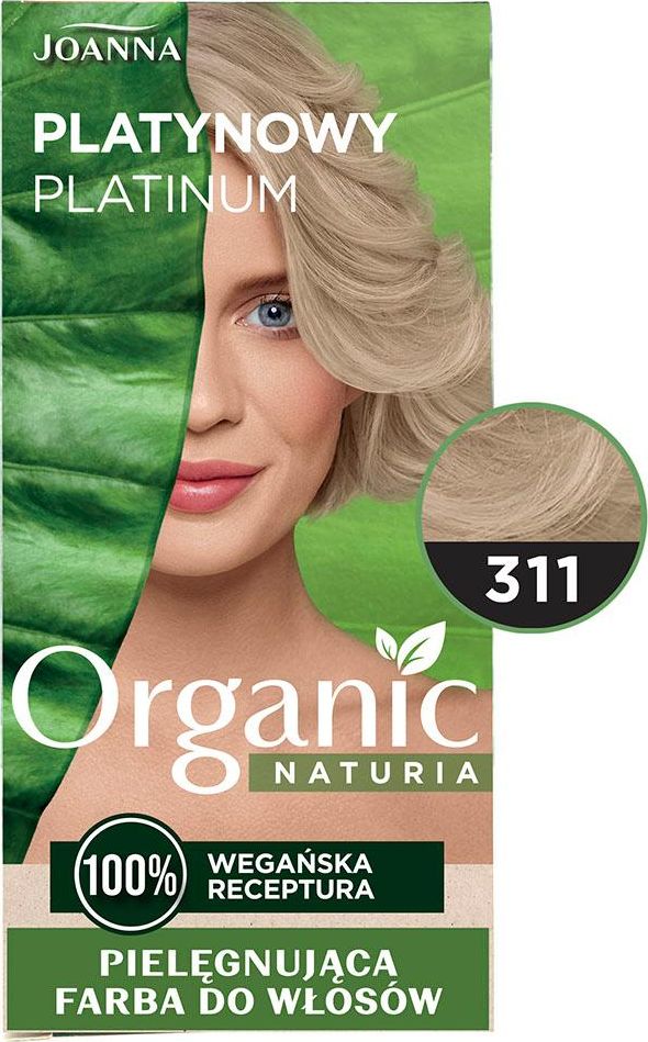 JOANNA PROFESSIONAL Joanna Naturia* pielęgnująca farba do włosów 311 Platynowy