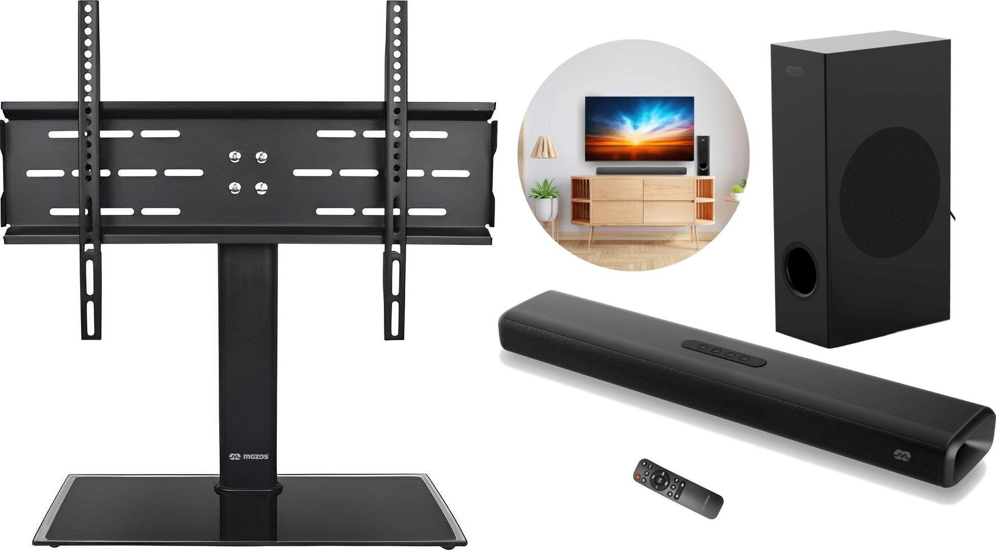 Mozos Mozos Stojak podłogowy Vesa 32'' - 70'' + Soundbar THEATER