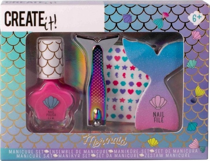 Canenco CREATE IT! Mermaid zestaw do manicure 84608 /6