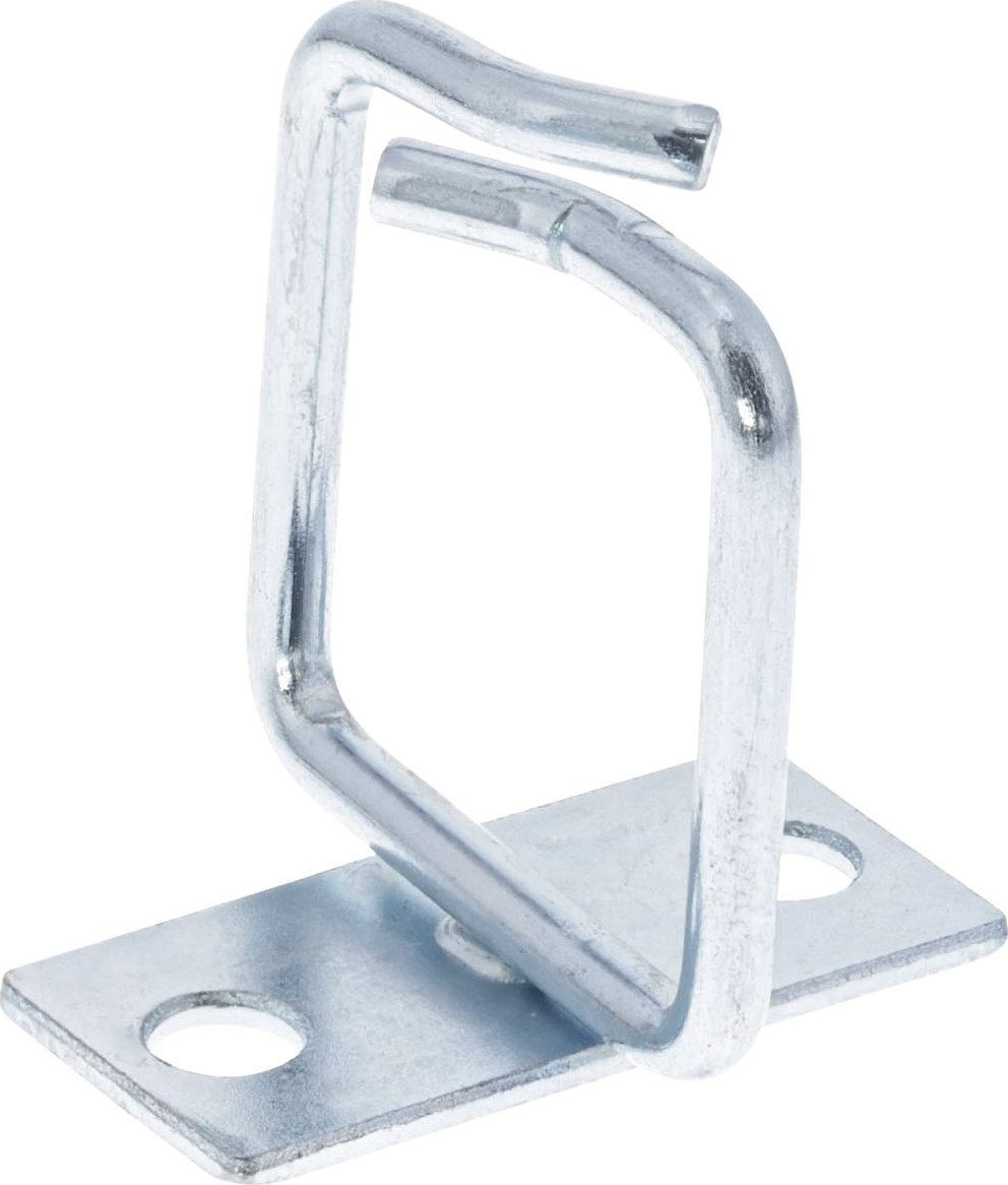Organizer InLine InLine® Cable bracket, metal, zinc plated, 40x40mm
