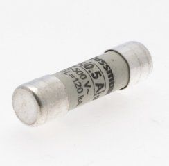 Eaton Wkładka bezpiecznikowa cylindryczna 10 x 38mm 0,5A gG 500V (C10G0-5)