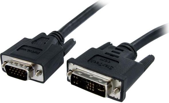 Kabel StarTech DVI-A - D-Sub (VGA) 2m czarny (DVIVGAMM2M)