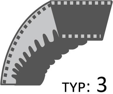 Pasek Cedrus Zagęszczarka Zg04 Napędowy /13X955/