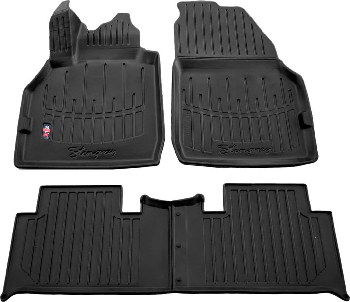 Kilimėliai 3D RENAULT Grand Scenic 2003-2009, 4 vnt. black /5018024