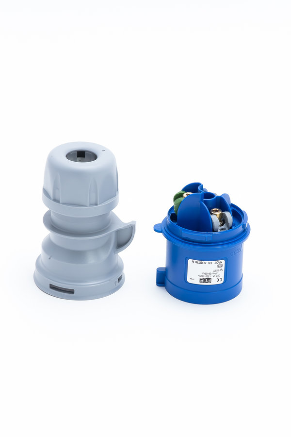 PCE Wtyczka przenośna TURBO SHARK 16A 230V 2P+Z IP44 - 013-6TT