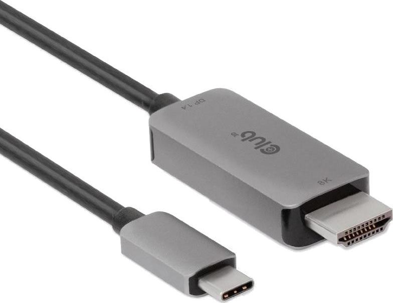 Kabel USB Club 3D USB-C - HDMI 3 m Szary (CAC-1587)