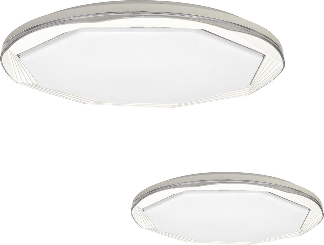 Lampa sufitowa Milagro Nowoczesny plafon do salonu Milagro OPTIMA ledowy ML6400