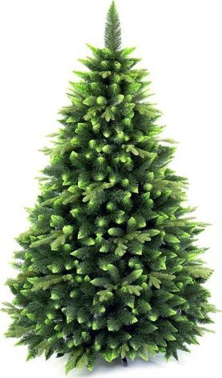 AmeliaHome Choinka sztuczna sosna Klaus na stojaku Zielona