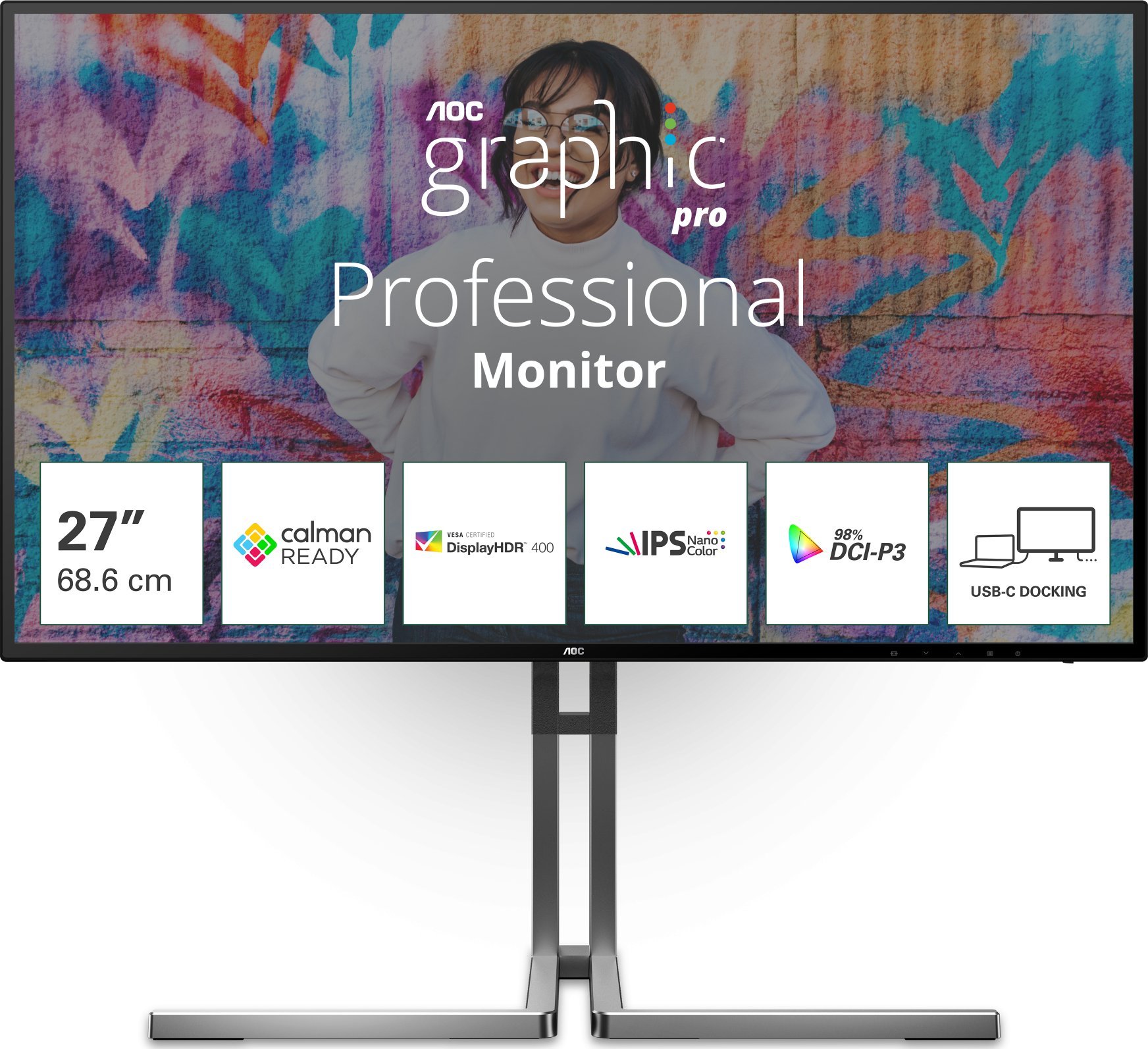 Monitor AOC U27U3CV Graphic Pro