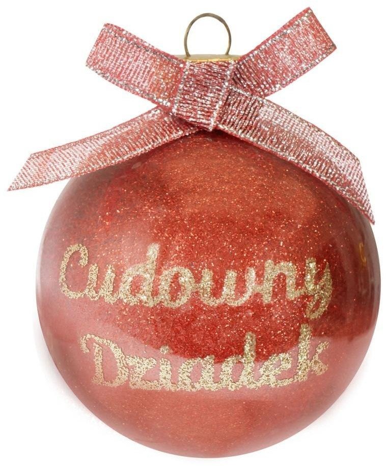 Brokatowa bombka dla Dziadka