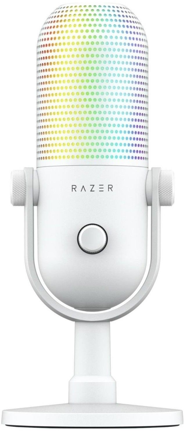 Mikrofon Razer Seiren V3 Chroma biały (RZ19-05060200-R3M1)