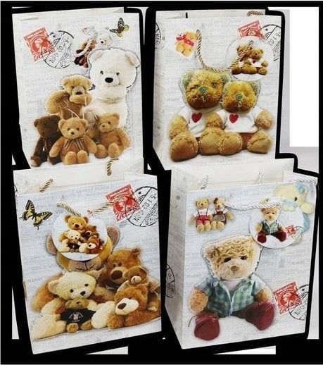 Harrows Torebka prezentowa 30x39x12cm MIX