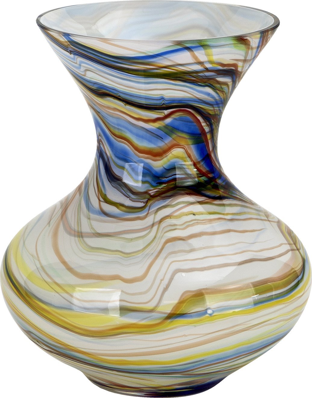 Wazon szklany 25 cm kolorowy 2311/C256