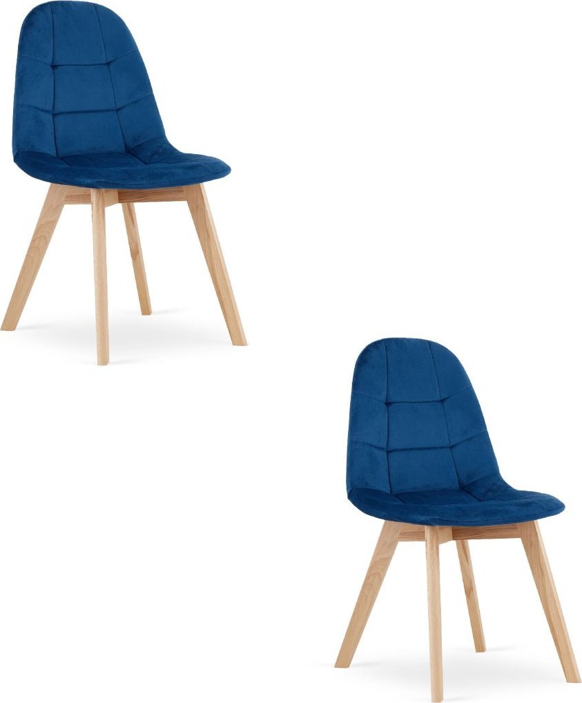 Leobert Krzesło BORA - granat aksamit x 2