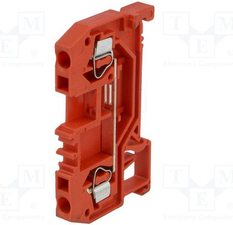 Wago Złączka szynowa 2-przewodowa 2,5mm2 czerwona (280-903)