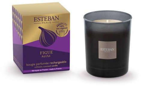 Esteban Paris Parfums Świeca zapachowa 180g Figue Noire