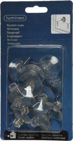 Kaemingk Haczyki z przyssawką do wieszania lampek 12 szt.